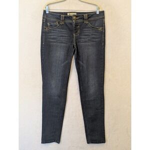 DEMOCRACY Jean Dependence Junior's Size 6 Dark Wash Denim Jegging Pants